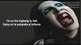 Marilyn MansonHighway To Hell Subtitulado En Español amp Lyrics HD [upl. by Melmon]