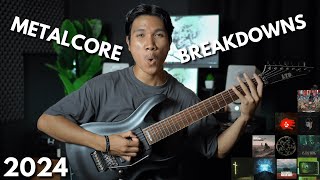 Best Metalcore Breakdowns 2024 [upl. by Nomyad]