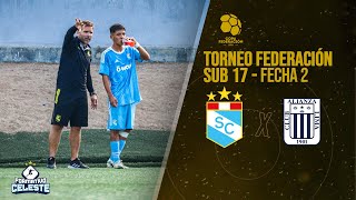 Sporting Cristal 21 Alianza Lima  Torneo Élite Federación Sub17  Formativo Celeste [upl. by Nylirahs]