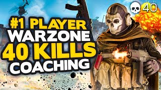 How the 1 Warzone Player drops 40 kills a game Warzone Coaching Tips [upl. by Rosenwald]