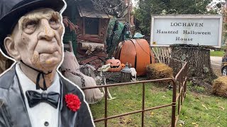 2021 Lochaven Haunted Halloween House TOUR All DIY Decor [upl. by Veron]