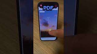 iPhone TRICK Fotos als PDF schicken iPhoneTricks iphonetipps iphonehacks PDFumwandeln tech [upl. by Tayib]