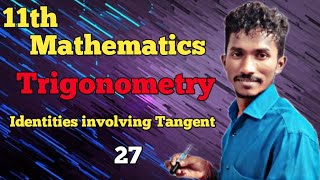 Trigonometry Mathematics Class 11th  identities involving TangentLIFEOFMATHEMATICS [upl. by Alitha8]