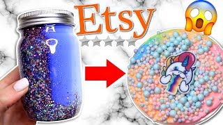 ZERO STAR ETSY SLIME SHOP REVIEW [upl. by Ole]