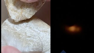 Triboluminescence in Quartz and How to Demonstrate it with Slow Motion and Infrared Video [upl. by Jalbert392]