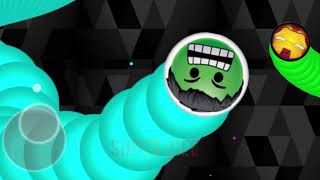 Cacing Terbesar Superhero Hulk  Worms Zone Slither Snake Game io 96838 [upl. by Publius]