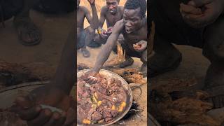 Ooh😯 its Breakfast MealSee hunts Enjoying eating meal😋 So delicious Today🔥culture africa [upl. by Dunham]