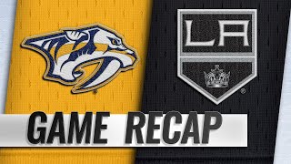 Three different Preds score in 31 win over Kings [upl. by Biel623]