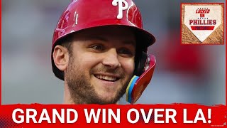 POSTCAST TREA TURNER HITS GRAND SLAM Philadelphia Phillies beat Shohei Ohtani amp the Dodgers 101 [upl. by Notslar]