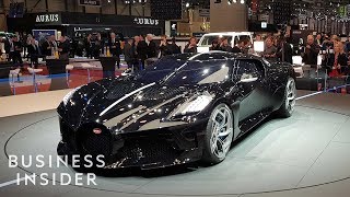 Why The Bugatti La Voiture Noire Costs 18 Million [upl. by Notyap]