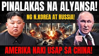 GRABE ALYANSA NG NORTH KOREA AT RUSSIA PINATINDI AMERIKA NAKI USAP SA CHINA‼️ [upl. by Anama930]