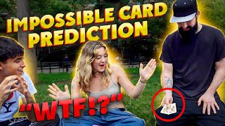 The BEST ACAAN CARD TRICK Street Magic  The Grail by Mike Rose [upl. by Chader970]