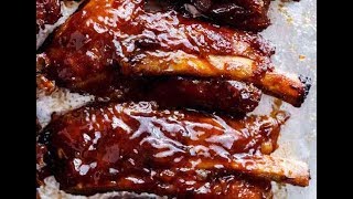 Slow Cooker Barbecue Ribs [upl. by Marlowe]