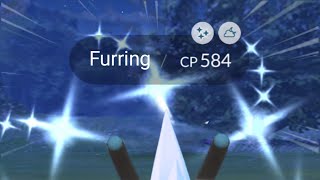 My first Shiny with new registration 😍 Pokemon go [upl. by Johnna]