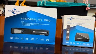 Unboxing amp Comparison Of Dune HD Premier 4K Pro [upl. by Aneem]