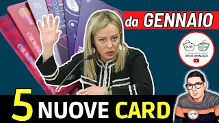 💶 5 NUOVE CARTE e BONUS ISEE BASSO GENNAIO 2024 ✅ LISTA degli aiuti SU DOMANDA per queste categorie [upl. by Ellennoj]