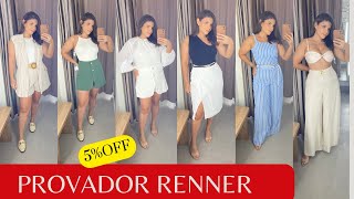 PROVADOR RENNER NOVIDADES E MODA PRAIA [upl. by Nieberg856]