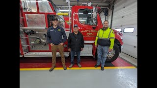 Marystown Volunteer Firefighter Department Chief Justin Bolt Burin Peninsula Newfoundland Canada [upl. by Traver]