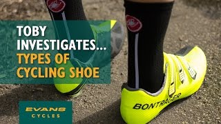 Types of Cycling Shoe Toby Investigates [upl. by Nuy]