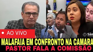 AO VIVO MALAFAIA VAI A CÂMARA DEPUTADOS ENCURRALAM PASTOR CARA A CARA [upl. by Edalb]