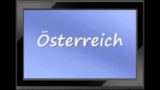 How to Pronounce Österreich Austria correctly [upl. by Aieki]