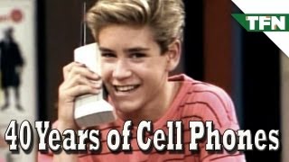 From Brick Phones to Phablets 40 Years of Cell Phones [upl. by Onairpic949]