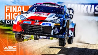 Final Day Highlights  WRC Rally Estonia 2023 [upl. by Ycrem447]