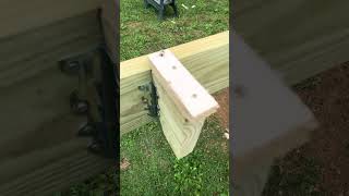 Joist hanger jig when working alone [upl. by Mmada]