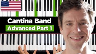 Cantina Band  STAR WARS  Piano Tutorial HARD  Part 1 [upl. by Eux]