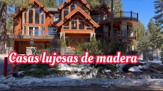 Casas 🏠 americanas bonitas cubiertas de nieve [upl. by Nobel239]