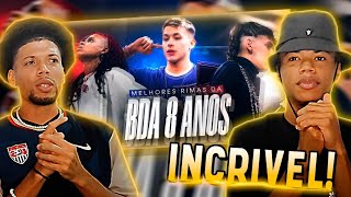 REACT  ☠️💥BDA 8 ANOS o MELHOR ANIVERSÁRIO🔥 [upl. by Notsirb]