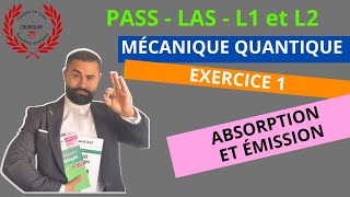 EXERCICE 1 TRANSITIONS ÉLECTRONIQUES ÉMISSION LONGUEUR D’ONDE FRÉQUENCE  26 [upl. by Koralle]