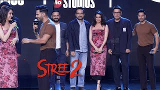 Stree 2  Shraddha Kapoor Pankaj Tripathi Dinesh Vijan  30 August 2024 [upl. by Rogerson]