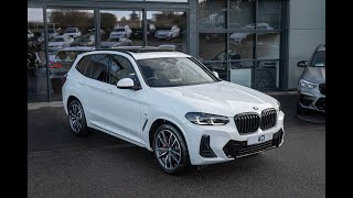 2022 22 BMW X3 20I M SPORT PETROL HYBRID XDRIVE [upl. by Leber760]