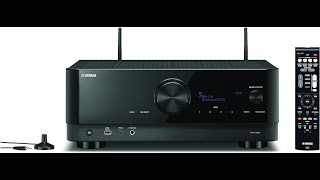 Yamaha AVReceiver RXV6A unboxing [upl. by Froehlich]