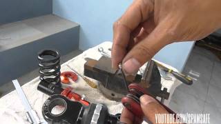 How to Rebuild FASTACE suspension mono shock [upl. by Ahsinahs]