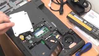 Lenovo ThinkPad L540 full review SSD and RAM instalation [upl. by Noirad]