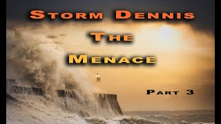 Storm Dennis Part 3 Huge 150 foot waves at Porthcawl [upl. by Alehtse549]