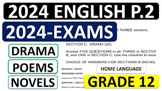 P2 ENGLISH HOME LANGUAGE 2024 GRADE 12 2024 FINAL EXAMS NOVEMBER PREP THUNDEREDUC [upl. by Leblanc]