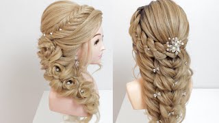 2 Easy hairstyle for long hair Braided hairstyle [upl. by Yazbak]