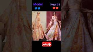 Model vs Actresses actresses model shortsfeed fashion trendingshorts ytshorts keerthysuresh [upl. by Nialb554]