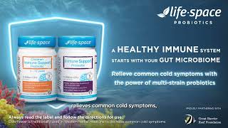 Relieve common cold symptoms with LifeSpace Australias No1 Probiotic Brand [upl. by Anaidirib]