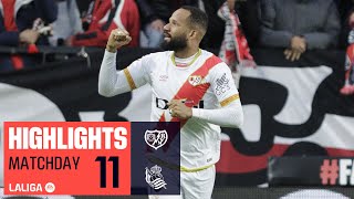 Resumen de Rayo Vallecano vs Real Sociedad 22 [upl. by Eldora]