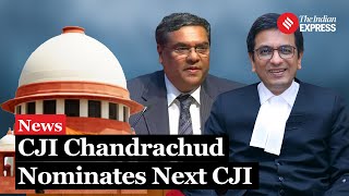 Justice Sanjiv Khanna Appointed as Next Chief Justice of India I CJI D Y Chandrachud I Supreme Court [upl. by Etirugram]