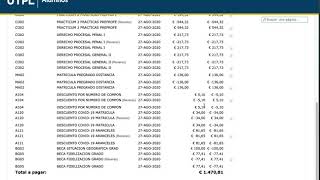 REGISTRO DE MATRICULA UTPL 2020 [upl. by Kcirddehs467]