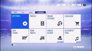 FIFA 19 How to change commentary language [upl. by Damalis]