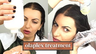 How To Treat Fine DAMAGED Hair With Olaplex Steps 1 amp 2  SKLPTD Hair [upl. by Sineray]