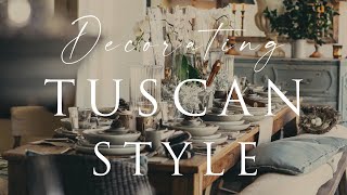 HOW TO Decorate TUSCAN Style Homes  Our 10 Insider Design Tips  Fresh amp Contemporary Tuscan Looks [upl. by Goddart141]