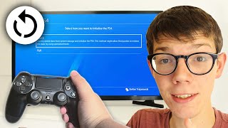 How To Factory Reset PS4  Full Guide [upl. by Domeniga]