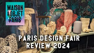 Design Trends 2024 Review of the MaisonampObjet fair in Paris [upl. by Anirres295]